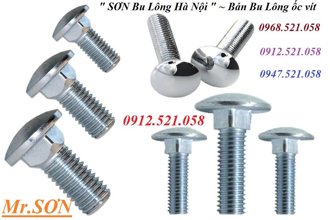 Bu lông Gầu tải,Ốc vít gầu tải M6-M8-M10-M12 rẻ nhất. (0912.521.058) | BigBuy360 - bigbuy360.vn