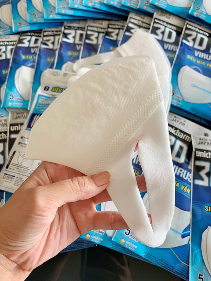 Khẩu trang 3D unicharm nhật bản | BigBuy360 - bigbuy360.vn