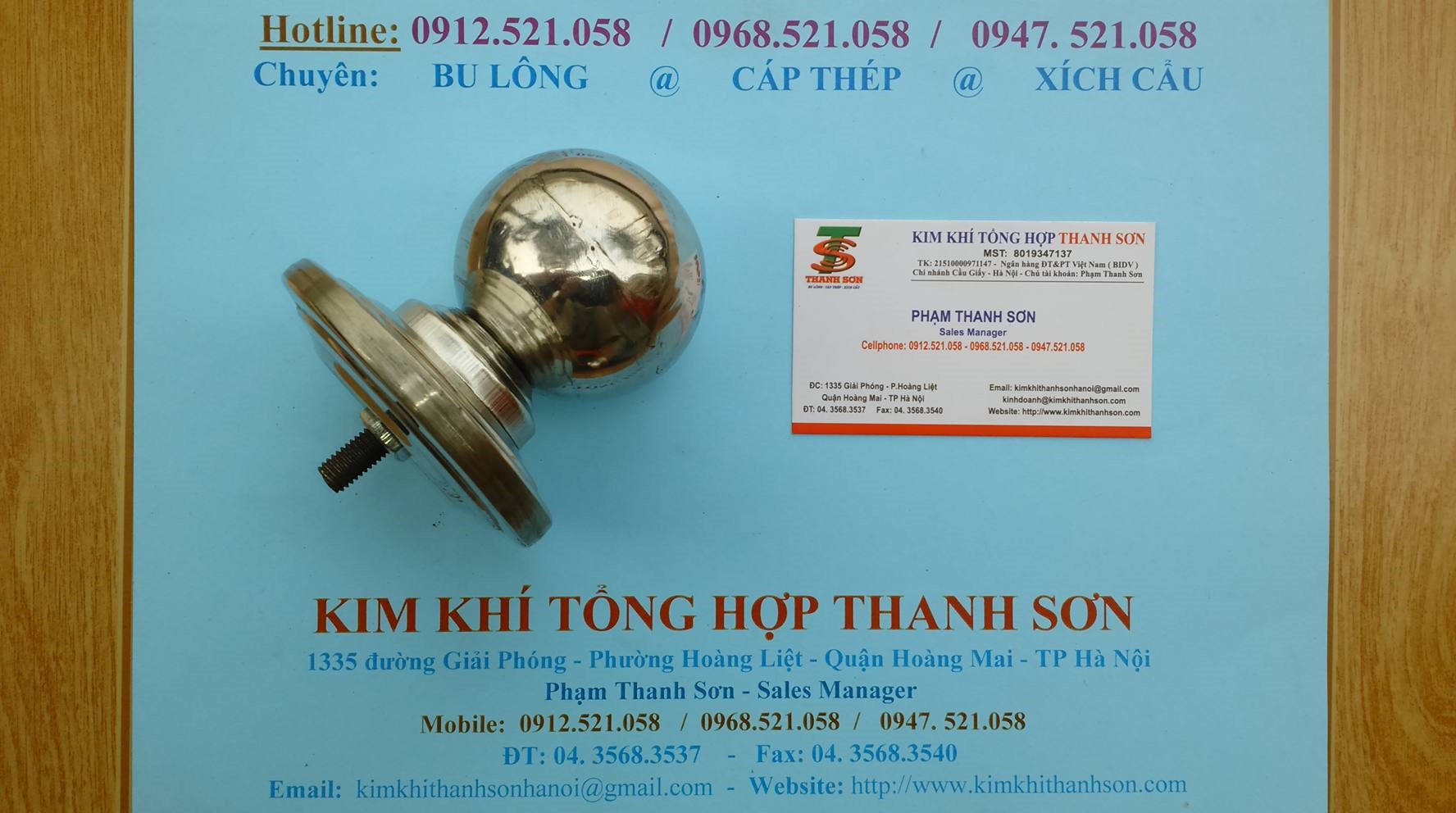 Quả Bóng Inox 304 có đế đỉnh cột cờ 0913.521.058 _ Bán tay quay inox kéo dây cáp cột cờ rẻ bán Hà Nội đây