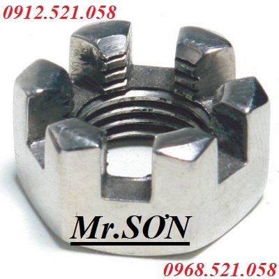 Bán đai ốc xẻ rãnh (Tán chẻ) M14-M16-M20-M24, rẻ. (0968.521.058) Bán bu lông chốt chẻ,bu lông ren trái,đai ốc ren ngược. | BigBuy360 - bigbuy360.vn