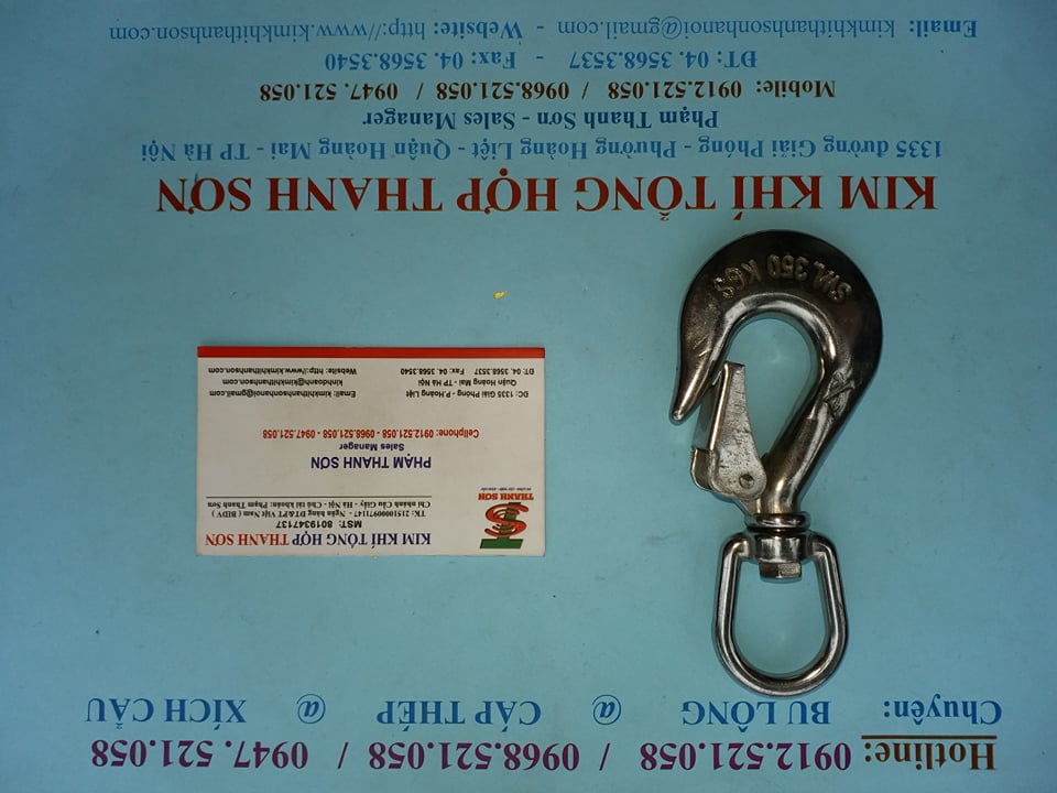 Móc cẩu cáp bằng Inox 304 Thanh Sơn 0947.521.058 | BigBuy360 - bigbuy360.vn