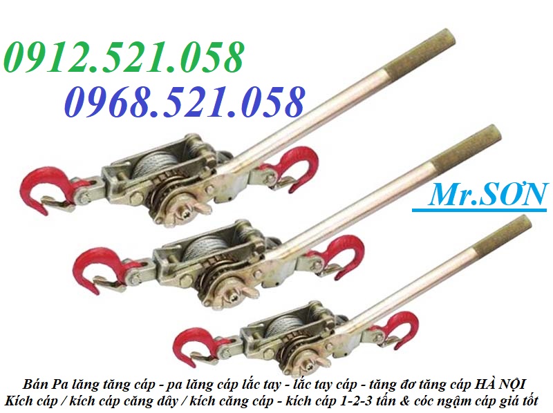Bán tời cơ quay tay 0.3 - 1.1 tấn,giá rẻ. (0912.521.058) Bán kích cáp căng dây,cóc kéo cáp,puly cầu trục,móc kẹp tôn, rẻ | BigBuy360 - bigbuy360.vn