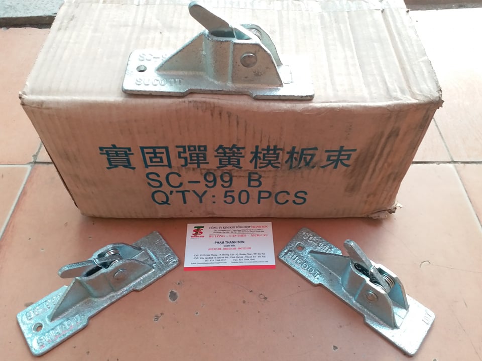 Bát Kẹp én cốp pha– Khoá kẹp ty xuyên,giá rẻ. [0912.521.058] Côn nhựa / côn thép chống thấm,chốt pin,ty ren,bát chuồn... | BigBuy360 - bigbuy360.vn