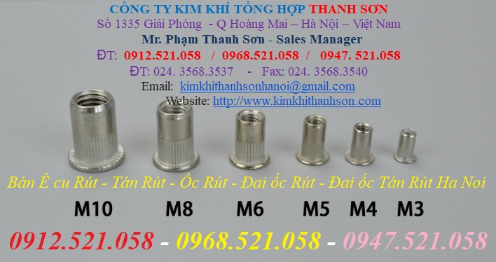 Ê Cu Rút sắt mạ kẽm M10/8/6/5/4/3 bán 0913.521.058 _ Kho bu lông Thanh Sơn SN 1335 Giải Phóng _ Hà Nội bán sỉ & lẻ tán r | BigBuy360 - bigbuy360.vn