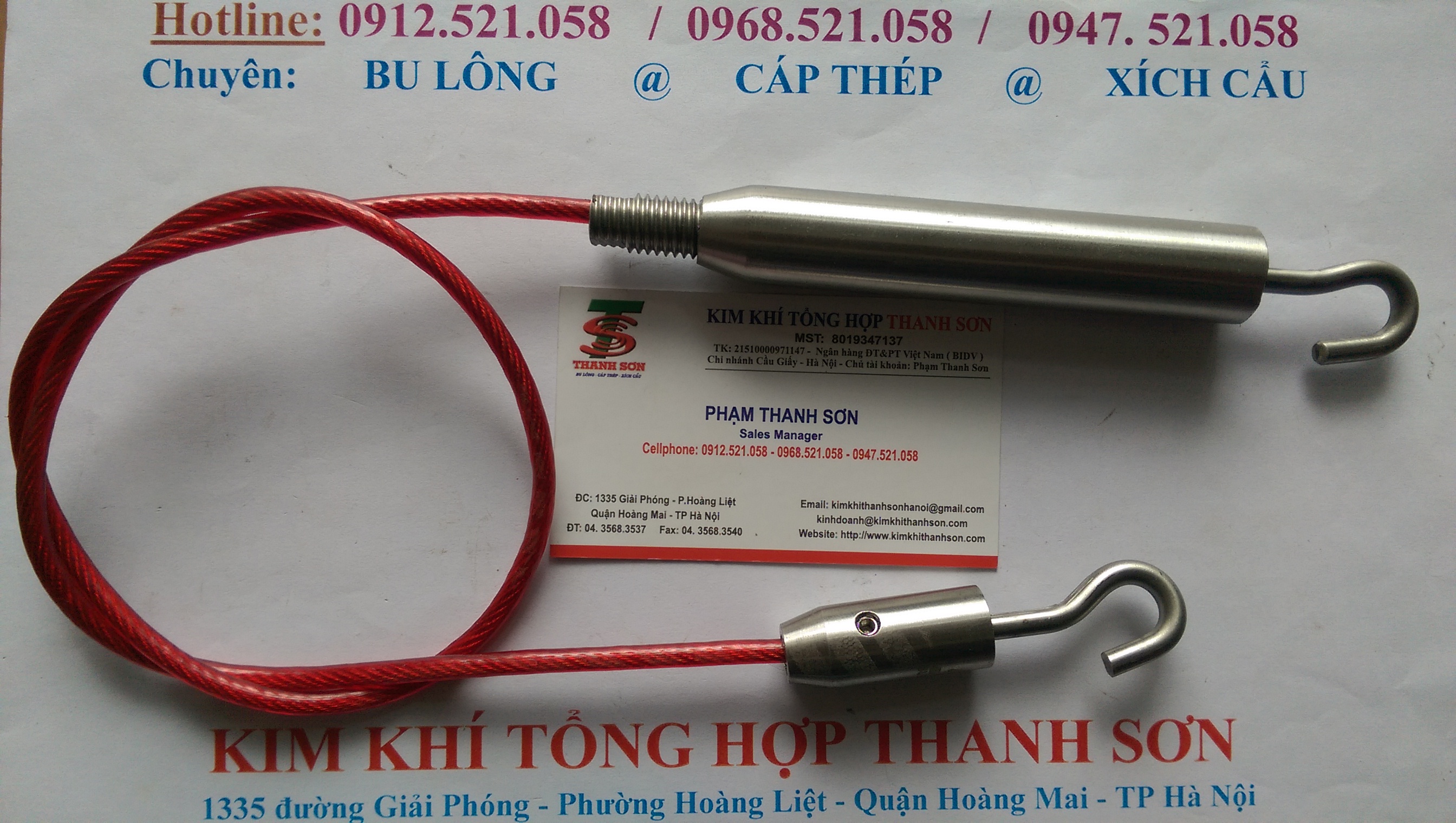 Bán Tăng đơ ống inox D6 & D8 làm cầu thang