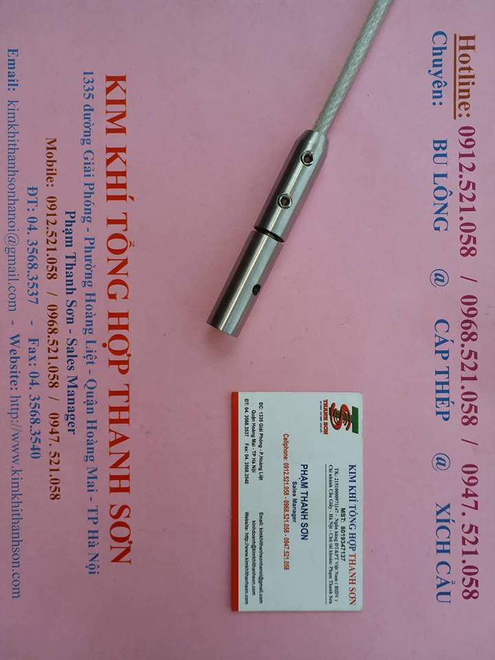 Tăng Đơ Inox Ống tròn căng cáp cầu thang 0947.521.058 # Công ty cáp thép Thanh Sơn 1335 Giải Phóng _ Hà Nội bán bộ tăng  | BigBuy360 - bigbuy360.vn