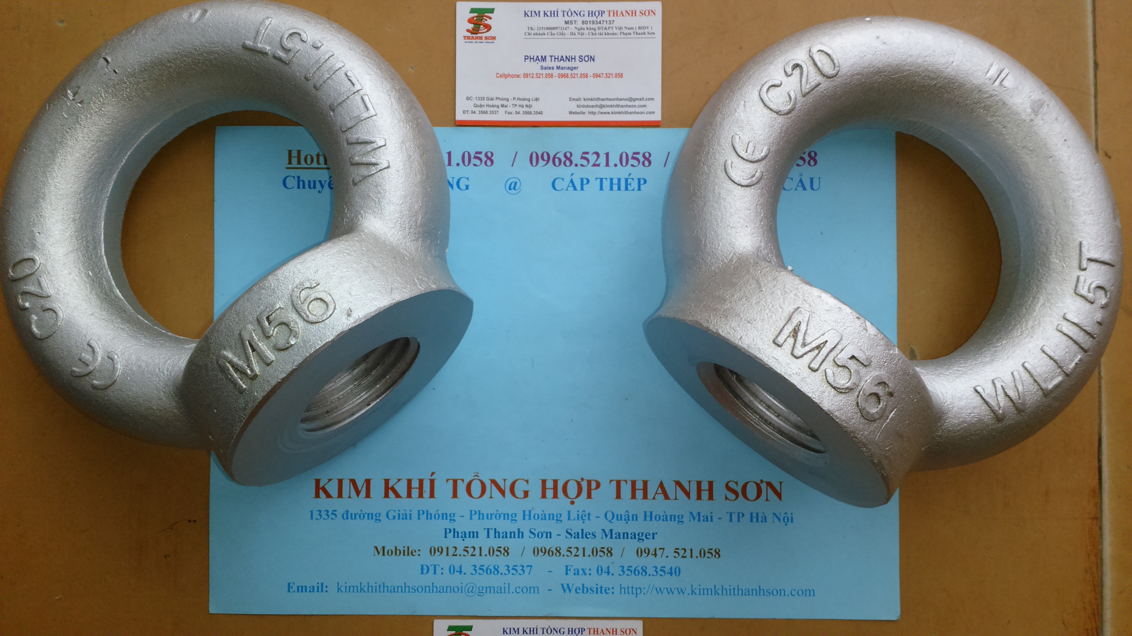 Đai ốc móc cẩu âm ren trong mạ kẽm 0947.521.058 | BigBuy360 - bigbuy360.vn