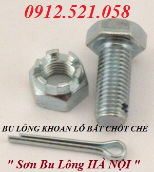 Bán đai ốc xẻ rãnh (Tán chẻ) M14-M16-M20-M24, rẻ. (0968.521.058) Bán bu lông chốt chẻ,bu lông ren trái,đai ốc ren ngược. | BigBuy360 - bigbuy360.vn