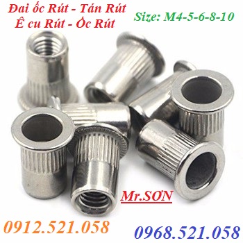 Ê Cu Rút Inox 304 M10/8/6/5/4/3 rẻ bán 0912.521.058 ~ Bu Lông ốc vít KIM KHÍ THANH SƠN  | BigBuy360 - bigbuy360.vn