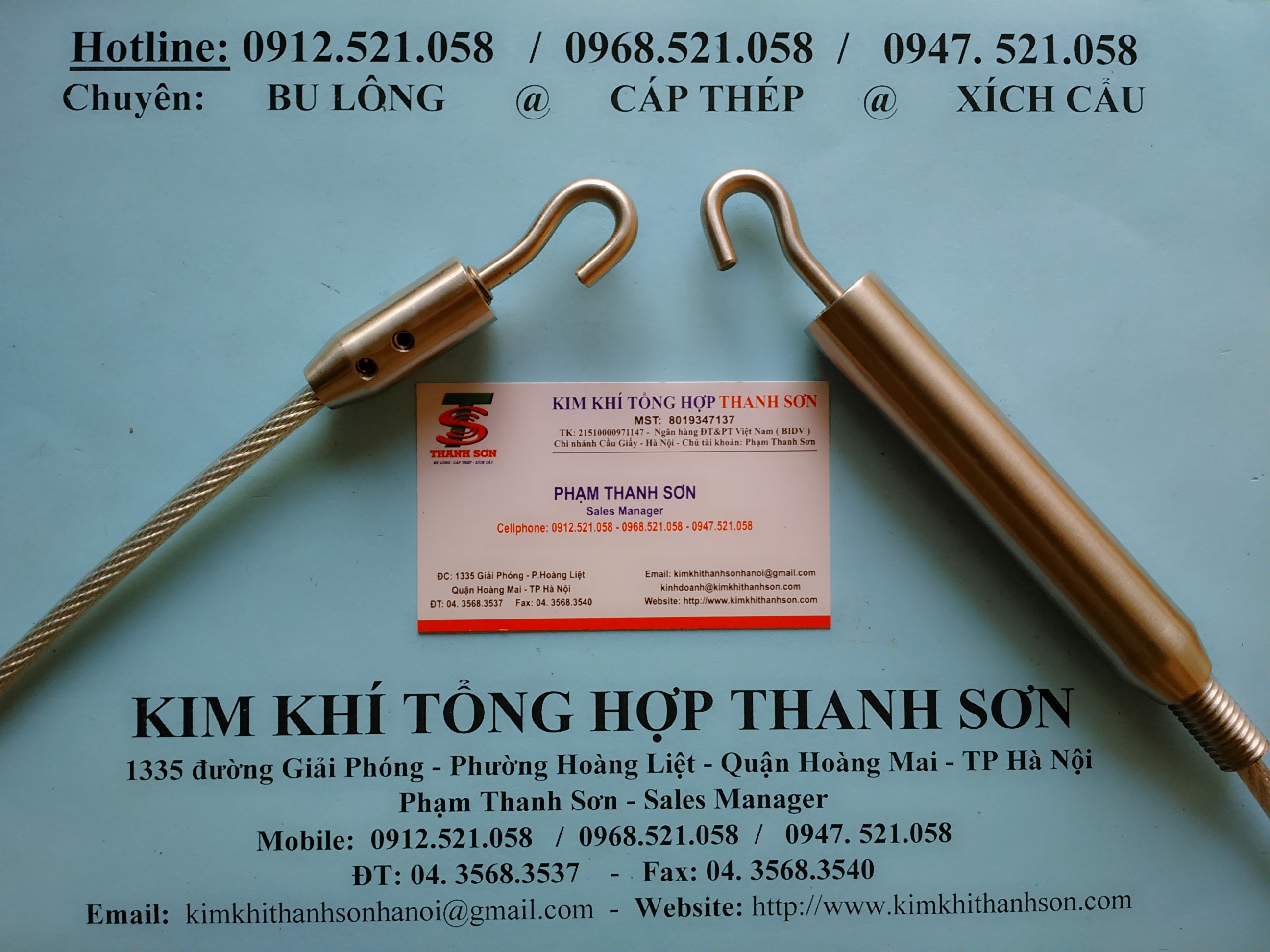 Phân phối cáp inox 304 bọc nhựa 3 ly-4 ly-5 ly-6 ly..,có sẵn (0913.521.058) Bộ tăng đơ cầu thang,cáp lụa bọc nhựa màu đỏ | BigBuy360 - bigbuy360.vn