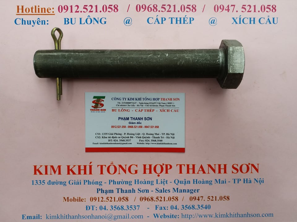 Bán đai ốc xẻ rãnh (Tán chẻ) M14-M16-M20-M24, rẻ. (0968.521.058) Bán bu lông chốt chẻ,bu lông ren trái,đai ốc ren ngược. | BigBuy360 - bigbuy360.vn