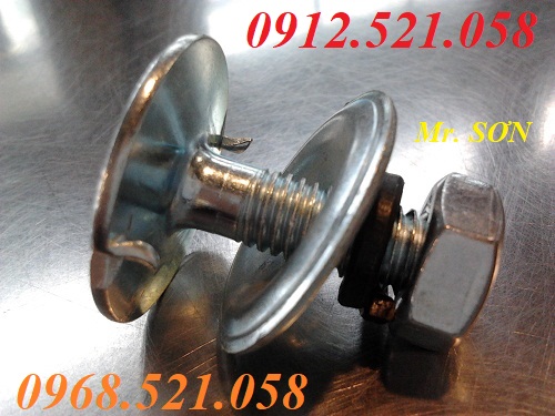 Ốc bắt gầu - Bu lông Gầu tải M6 – 8 – 10 – 12,giá luôn rẻ.(0912.521.058) Bán tai cẩu thép & inox,đinh hàn,nở đinh các cỡ | BigBuy360 - bigbuy360.vn