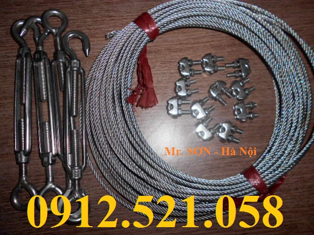 Phụ kiện cột cờ Thanh Sơn 0912.521058 Bán: Tay quay cáp cột cờ, puly vuông inox,tăng đơ,khoá cáp inox,dây cáp inox, rẻ. | BigBuy360 - bigbuy360.vn