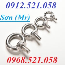 Bu lông mắt inox M6-8-10-12-16-20 / Bu lông Thanh Sơn (0912.521.058) Bán tai cẩu inox M5-M24,bu lông móc cẩu M6 - M64,rẻ | BigBuy360 - bigbuy360.vn