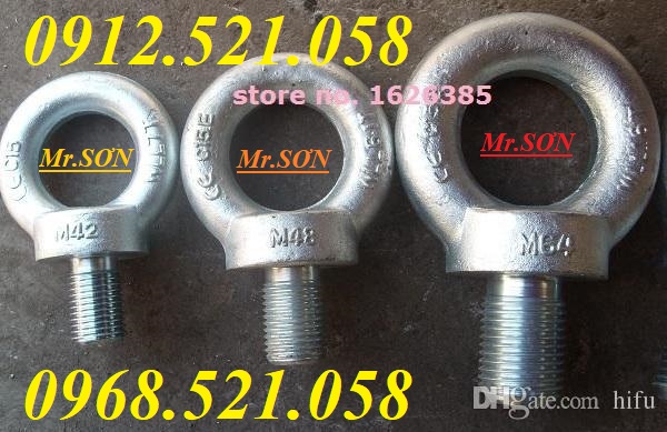 Bu lông mắt inox M6-8-10-12-16-20 / Bu lông Thanh Sơn (0912.521.058) Bán tai cẩu inox M5-M24,bu lông móc cẩu M6 - M64,rẻ | BigBuy360 - bigbuy360.vn