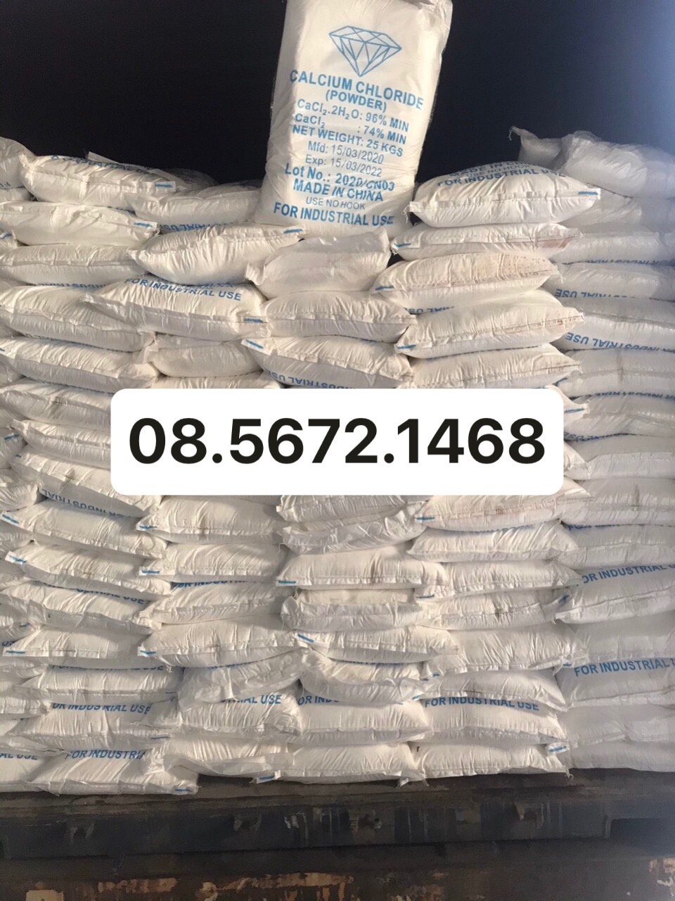 Khoáng nguyên liệu mgcl2, cacl2 dùng trong thủy sản