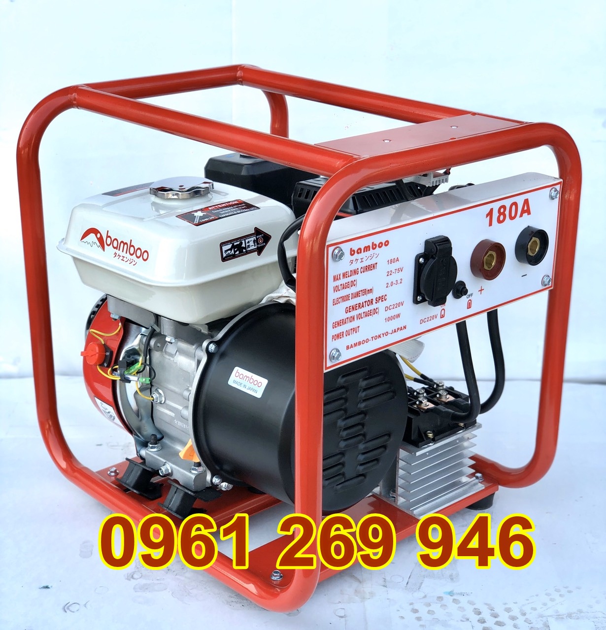 Máy phát hàn Bamboo 180A hàn que 2.5 - 3.2 ly, phát điện 1kw giá tốt nhất toàn quốc | BigBuy360 - bigbuy360.vn