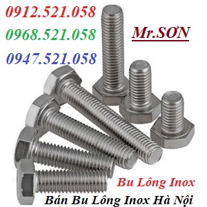 Bu Lông INOX 304 THANH SƠN 0913.521.058 _ Cửa hàng ốc vít Bu Lông 1335 Giải Phóng cung cấp bu lông móng , Ubolt, gu zông