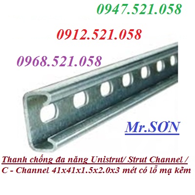 0968.521.058: Thép U lỗ đa năng/Thanh chống đa năng Unistrut 21*41 và 41*41,kẹp treo ống,đai treo,ty ren,ốc vít các loại | BigBuy360 - bigbuy360.vn