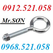 Bu lông móc cẩu, bu lông vòng Inox 0912.521.058 ~ C.TY BU LÔNG Thanh Sơn 1335 Giải Phóng _ Hà Nội bán bu long mắt Inox  | BigBuy360 - bigbuy360.vn