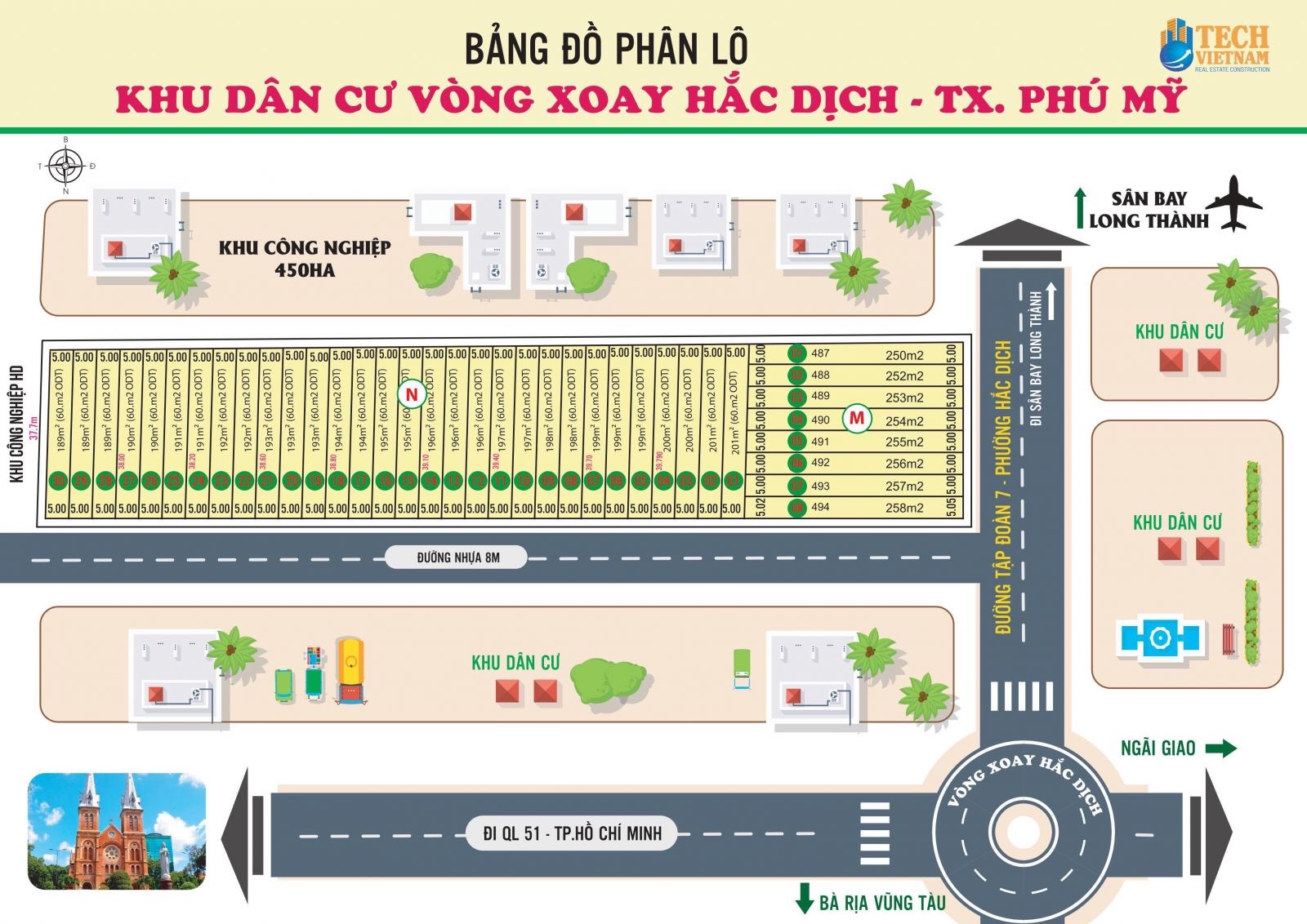 Bán đất sổ hồng liền tay gần vòng xoay Hắc Dịch, Tx Phú Mỹ  | BigBuy360 - bigbuy360.vn