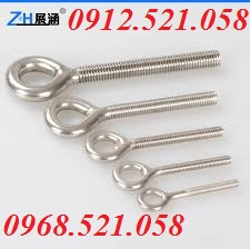 Bu lông móc cẩu, bu lông vòng Inox 0912.521.058 ~ C.TY BU LÔNG Thanh Sơn 1335 Giải Phóng _ Hà Nội bán bu long mắt Inox  | BigBuy360 - bigbuy360.vn