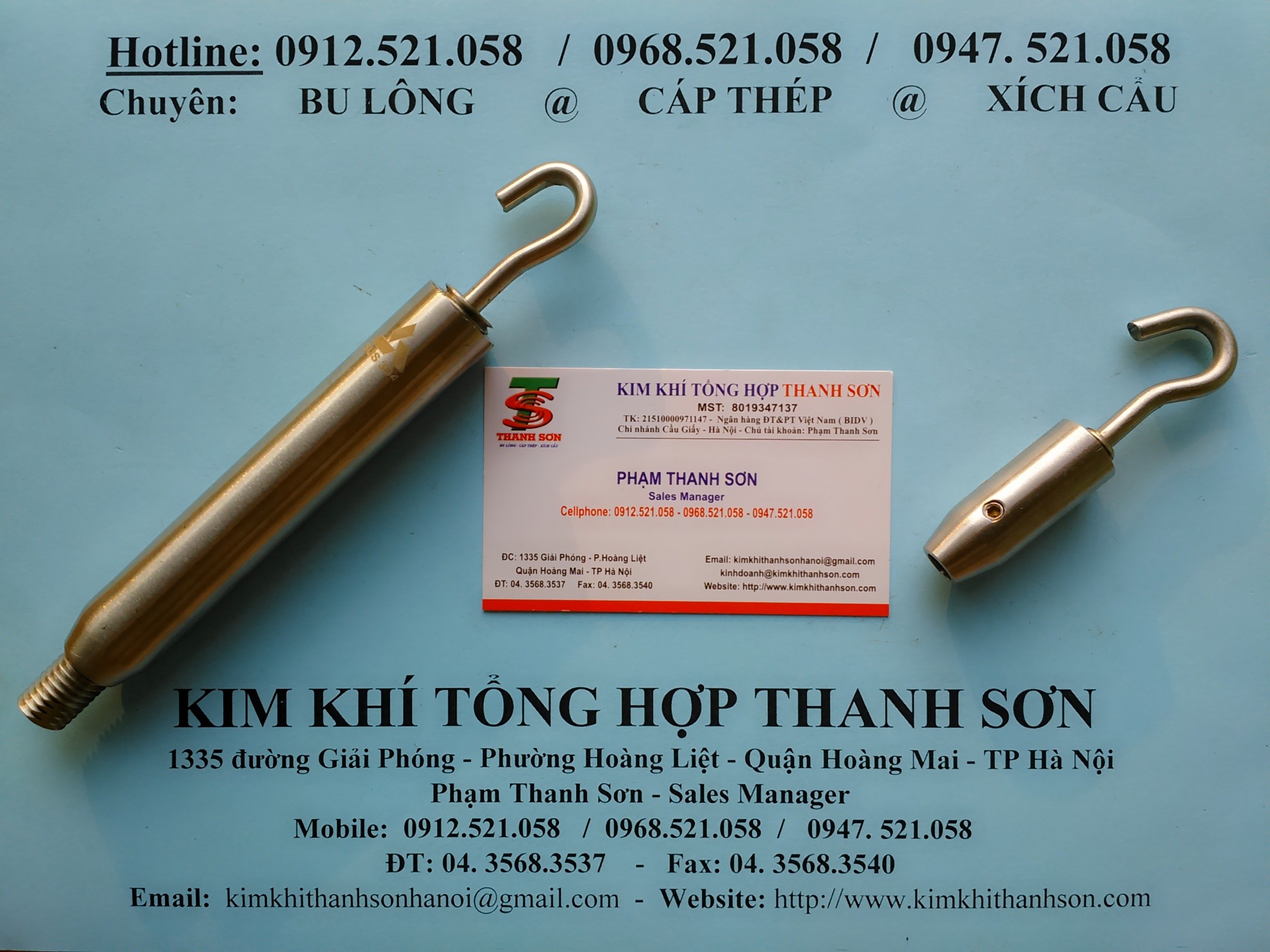 Tăng đơ đặc nhỏ / Tăng đơ đầu đạn - Cầu thang. 0912.521.058 _ Bán tăng đơ ống D8,cáp inox bọc nhựa,cáp thép bọc nhựa màu | BigBuy360 - bigbuy360.vn