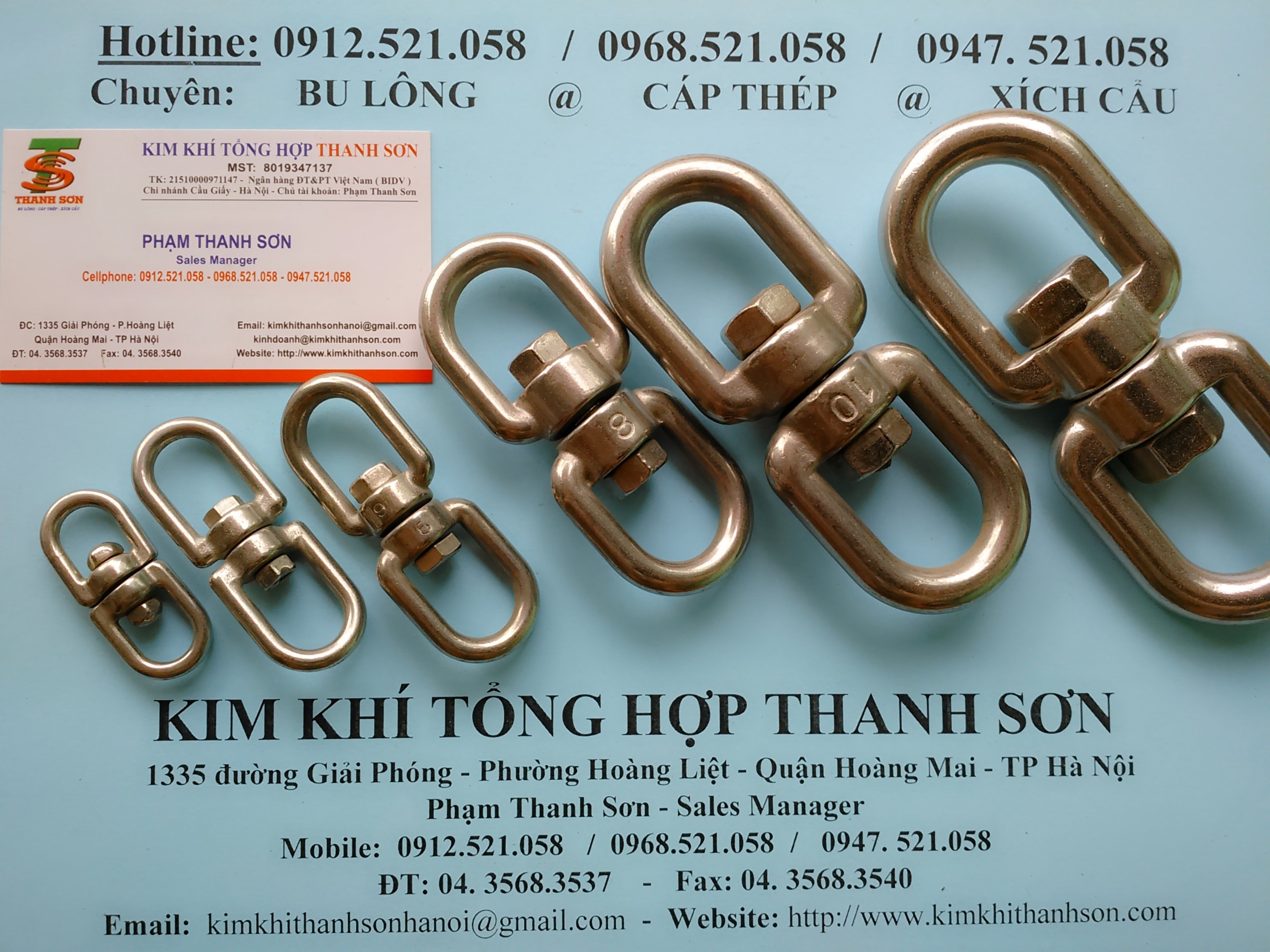 Cần bán mã ní xoay Inox các size rẻ hà nội 0947.521.058 bán xích Inox 304, cáp Inox 304, bu lông inox 304, khóa nối xích | BigBuy360 - bigbuy360.vn Cần bán mã ní xoay Inox các size rẻ hà nội 0947.521.058 bán xích Inox 304, cáp Inox 304, bu lông inox 304, khóa nối xích | BigBuy360 - bigbuy360.vn