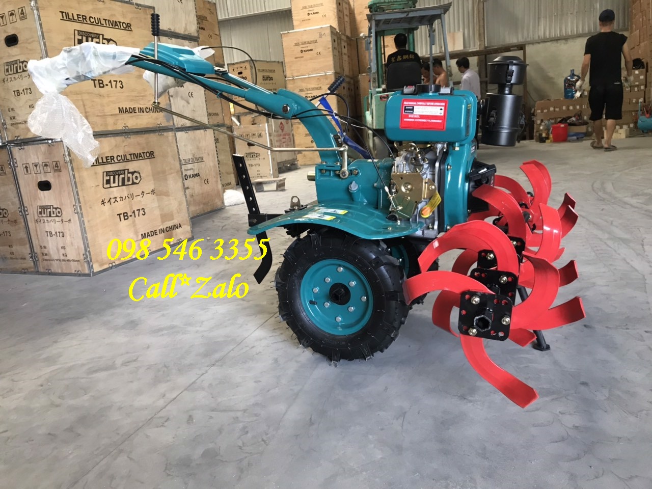 máy xới đất, máy cày, máy lên luống công suất 7HP giá rẻ tại Bình Phước