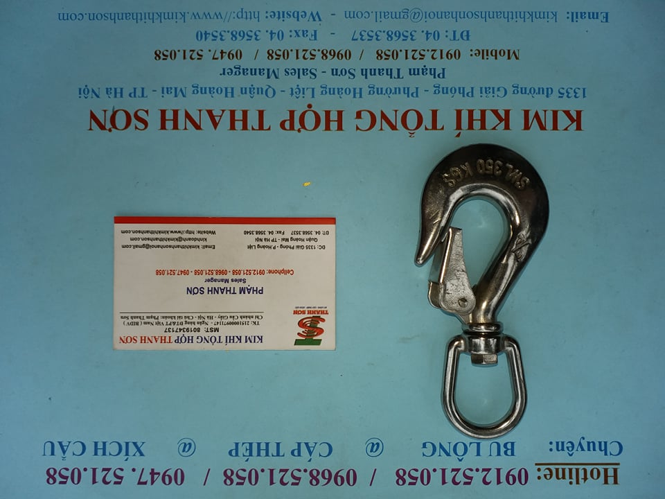 Móc cẩu xoay Inox 304 bán Hà Nội 0968.521.058 bán móc cáp Inox 304 loại 350kg, 600kg và 1 Tấn 1335 Giải Phóng đây | BigBuy360 - bigbuy360.vn