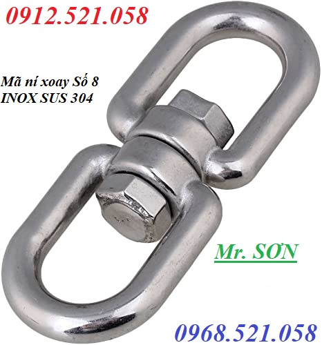 Kim khí TS (0912.521.058) Bán mã ní xoay inox chốt 1 đầu và 2 đầu,mã ní xoay số 8,mã ní inox chữ U và Omega,cáp inox 304 | BigBuy360 - bigbuy360.vn