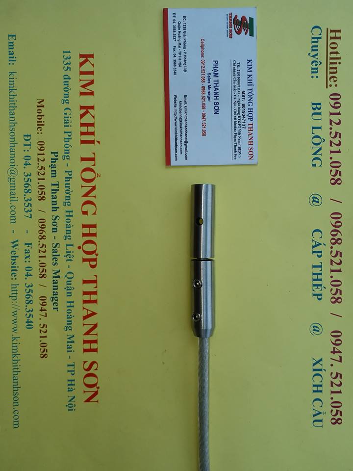 Thi công căng cáp lan can cầu thang 0947.521.058 bán tăng đơ cáp ngang, tăng đơ Inox 304 M6-M8, cáp bọc nhựa xanh,vàng 8 | BigBuy360 - bigbuy360.vn