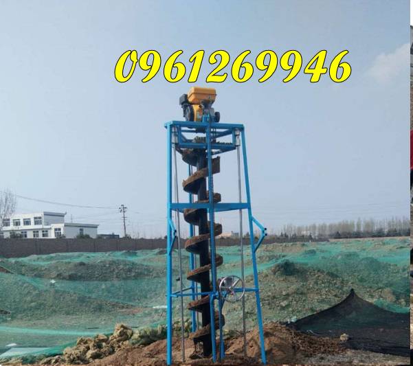 Máy khoan đất Savi 15HP khoan sâu 2m, khoan đất trồng cây, đặt trụ cột điện | BigBuy360 - bigbuy360.vn