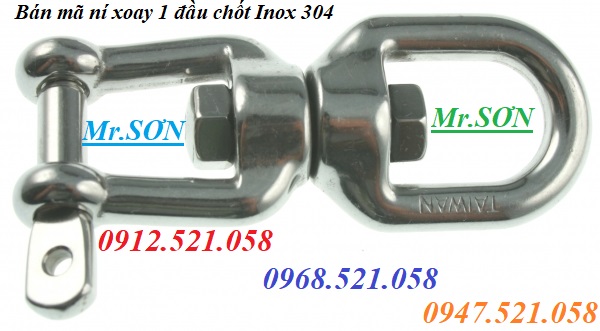 Kim khí TS (0912.521.058) Bán mã ní xoay inox chốt 1 đầu và 2 đầu,mã ní xoay số 8,mã ní inox chữ U và Omega,cáp inox 304 | BigBuy360 - bigbuy360.vn