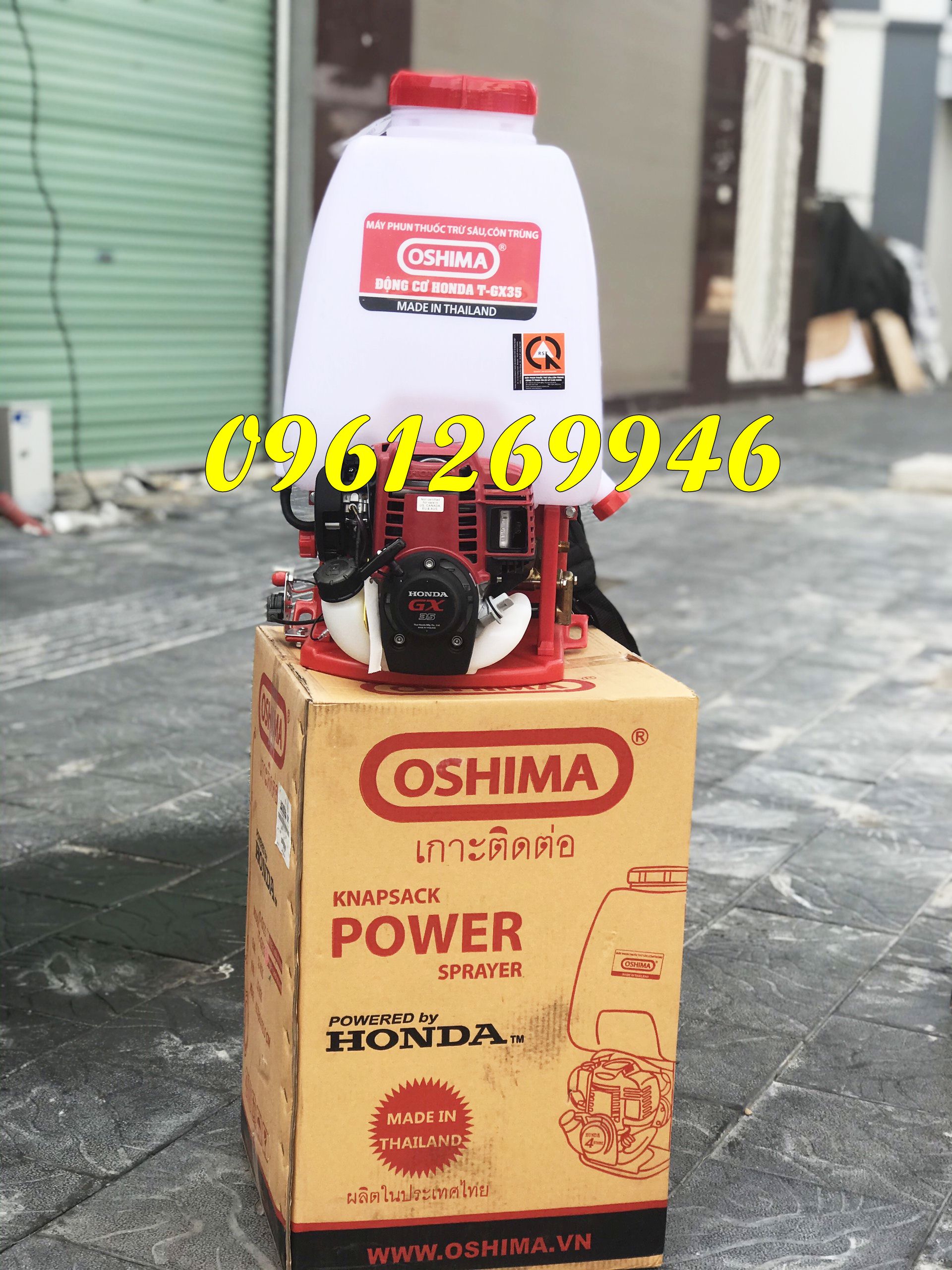 Máy phun thuốc trừ sâu Oshima T-GX35 Thái Lan bảo hành 12 tháng chính hãng | BigBuy360 - bigbuy360.vn
