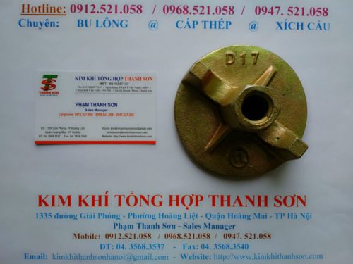 Bát ren Ty chuồn D12-16-17 Thanh Sơn 0913.521.058 bán côn cốc D12-14-16-17 chống thấm ghép coopha, kẹp ty ren xuyên tâm  | BigBuy360 - bigbuy360.vn