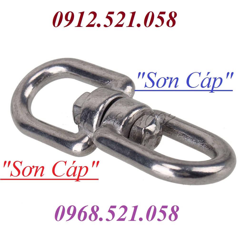 Bán mã ní xoay inox chốt 1 đầu và 2 đầu. (0912.521058) Mã ní chữ D chốt bu lông,lót cáp inox D2 - D22,tai chuồn inox,rẻ  | BigBuy360 - bigbuy360.vn