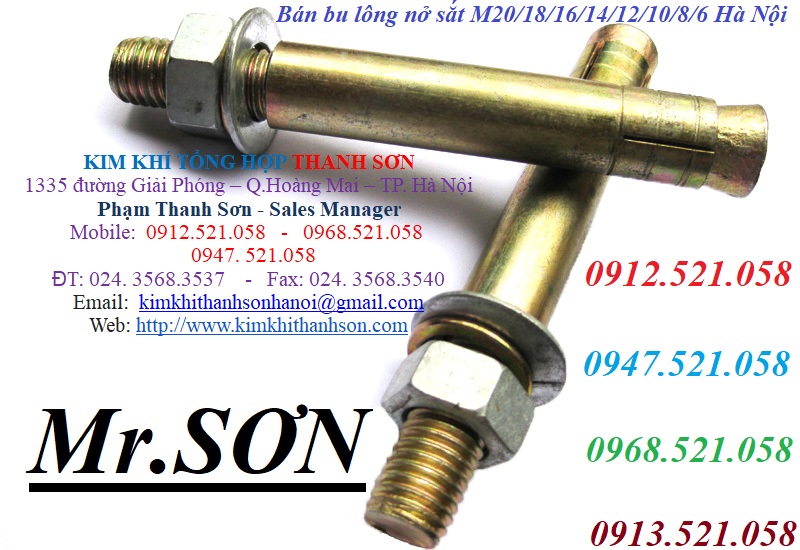 Nở sắt M16x300 mạ kẽm cầu vồng 0968.521.058 bán bu lông nở thép M20/18/16/14/12/10/8/6 và nở sắt móc tròn M10-8-6 Korea | BigBuy360 - bigbuy360.vn