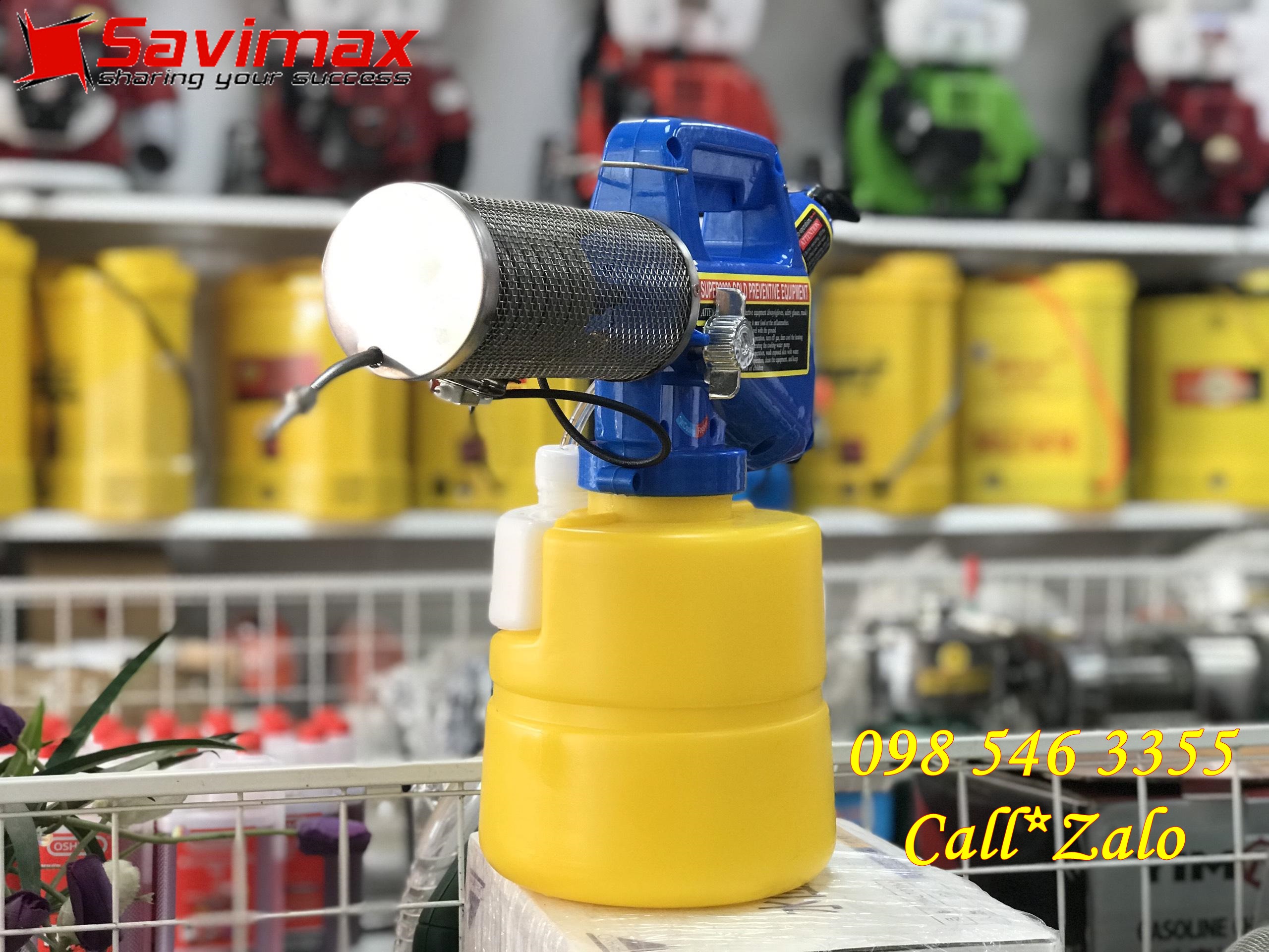 Mua máy phun khói khử trùng tặng dung môi tạo khói