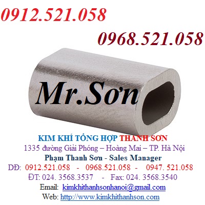 Kẹp cáp 1ly, 2ly và cáp Inox 304 D1 rẻ 0947.521.058 cung cấp ống nhôm kẹp chì đầu cáp thép, lót cáp Inox 304 D2-3-4-5-6 | BigBuy360 - bigbuy360.vn