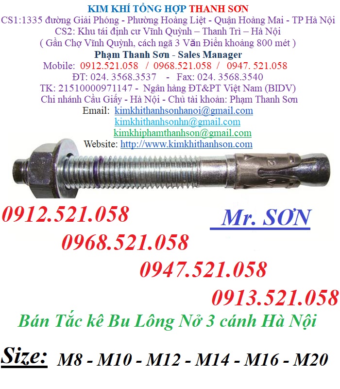 Nở thép đúc Ba Cánh M20x200 mạ kẽm 0968.521.058 cung cấp tắc kê nở sắt 3 cánh M20-16-14-12-10-8 rẻ hà nội đây | BigBuy360 - bigbuy360.vn Nở thép đúc Ba Cánh M20x200 mạ kẽm 0968.521.058 cung cấp tắc kê nở sắt 3 cánh M20-16-14-12-10-8 rẻ hà nội đây | BigBuy360 - bigbuy360.vn