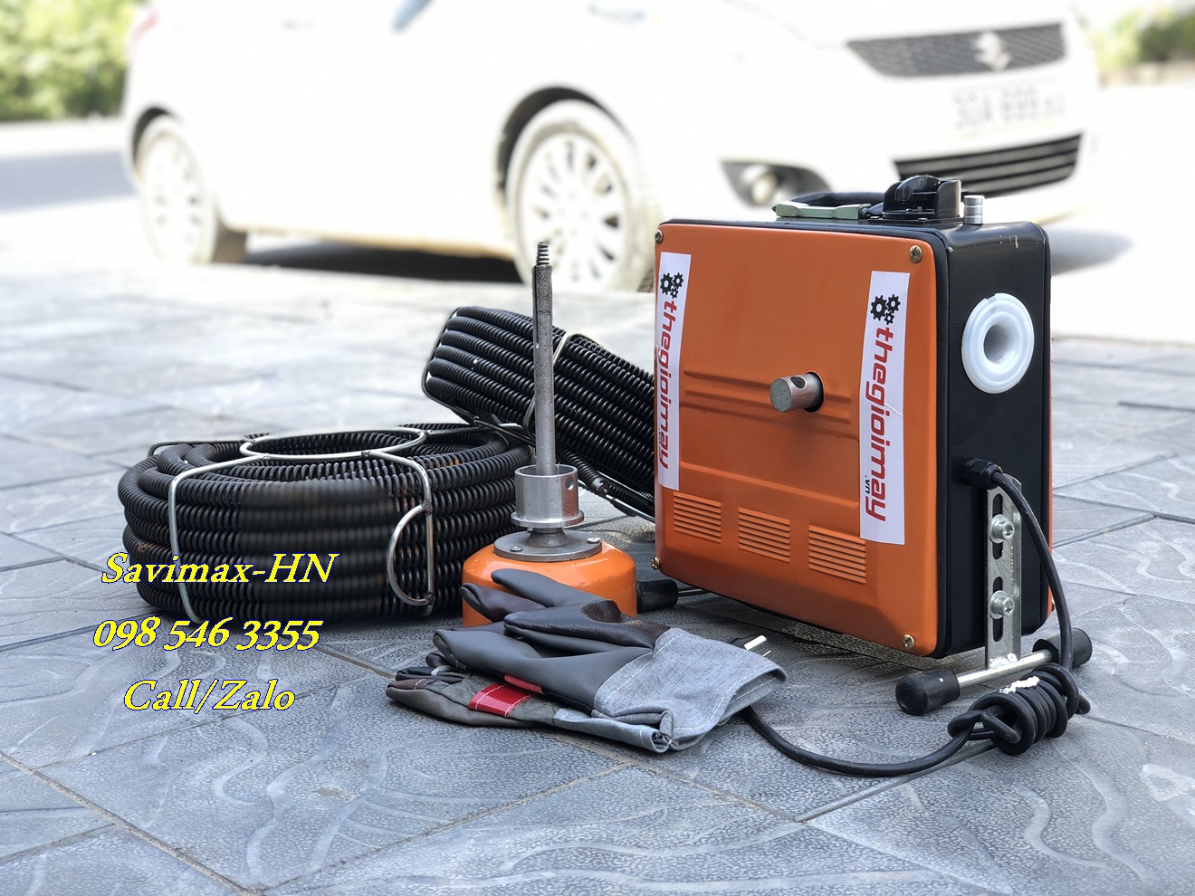 Máy thông cống GQ150 công suất 900W giá ưu đãi