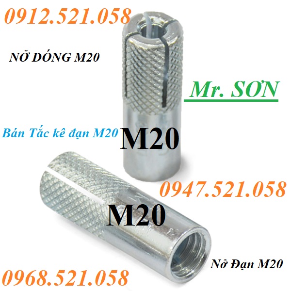 Nở đóng trần bê tông M20 mạ kẽm 0968.521.058 cung cấp tắc kê đạn M14-16-12-10-8-6 sắt mạ kẽm & Inox 304 hà nội | BigBuy360 - bigbuy360.vn