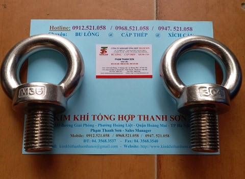 Phân phối:Tai cẩu máy M56 / M64,tai cẩu inox M30 / M36,rẻ. (0912.521.058) Bán bu lông mắt inox 304,bu lông móc cẩu inox. | BigBuy360 - bigbuy360.vn Phân phối:Tai cẩu máy M56 / M64,tai cẩu inox M30 / M36,rẻ. (0912.521.058) Bán bu lông mắt inox 304,bu lông móc cẩu inox. | BigBuy360 - bigbuy360.vn