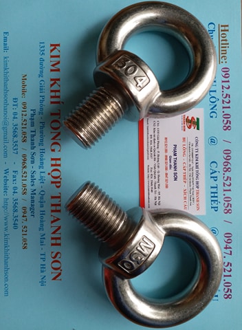 Bu lông vòng M30-M36 Inox 304 Mr SƠN 0912.521.058 bán tai cẩu, mắt cẩu, bulong móc cẩu dương âm Inox 304 Hà Nội | BigBuy360 - bigbuy360.vn Bu lông vòng M30-M36 Inox 304 Mr SƠN 0912.521.058 bán tai cẩu, mắt cẩu, bulong móc cẩu dương âm Inox 304 Hà Nội | BigBuy360 - bigbuy360.vn