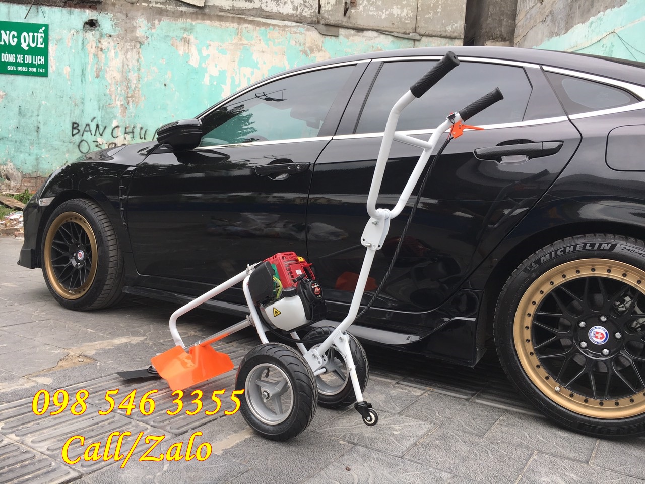 Máy cắt cỏ đẩy tay honda giá rẻ mua ở đâu