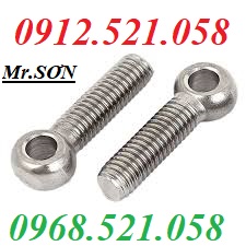 Bu lông mắt M16 x 70,rẻ (0912.521058) Bán bu lông mắt inox M6 đến M20,Tai móc cẩu inox 304 M36 / M30,tai cẩu thép mạ M64 | BigBuy360 - bigbuy360.vn
