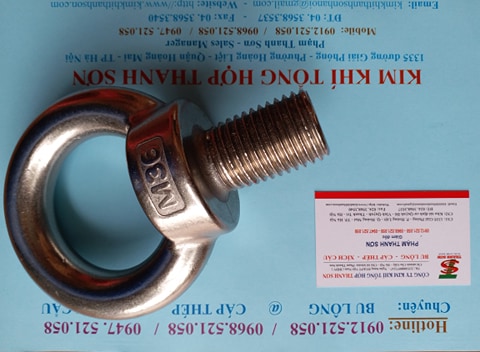 Mắt cẩu ren dương 304 M36 INOX 0968.521.058 cung cấp tai cẩu, bulong mắt, đai ốc móc cẩu âm, tai cẩu Inox 304 M30-24-20 | BigBuy360 - bigbuy360.vn
