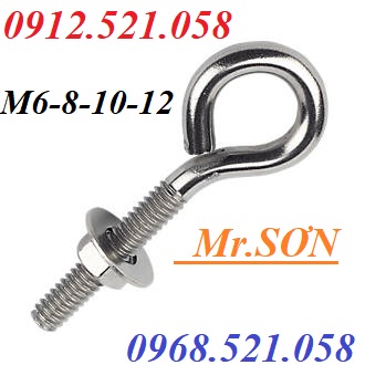 Bu lông móc treo D12/10/8/6 sắt mạ kẽm 0947.521.058 bán vít mắt,bu lông mắt, bu lông vòng tròn, nở mắt Inox 304 Ha Noi | BigBuy360 - bigbuy360.vn Bu lông móc treo D12/10/8/6 sắt mạ kẽm 0947.521.058 bán vít mắt,bu lông mắt, bu lông vòng tròn, nở mắt Inox 304 Ha Noi | BigBuy360 - bigbuy360.vn