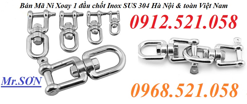 Chuyên mã ní xoay bằng Inox 304 Hà Nội 0947.521.058 cung cấp xích Inox 304,cáp Inox 304, khóa xích, móc bấm an toàn Inox | BigBuy360 - bigbuy360.vn Chuyên mã ní xoay bằng Inox 304 Hà Nội 0947.521.058 cung cấp xích Inox 304,cáp Inox 304, khóa xích, móc bấm an toàn Inox | BigBuy360 - bigbuy360.vn